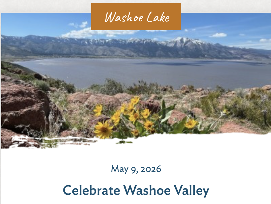 Celebrate Spring at Washoe Lake State Park