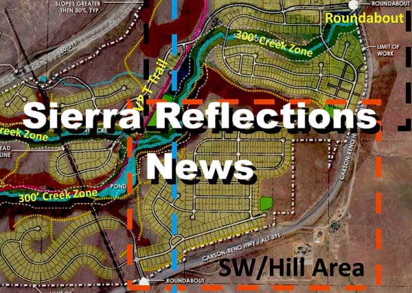 Sierra Reflections Upcoming Meeting Update